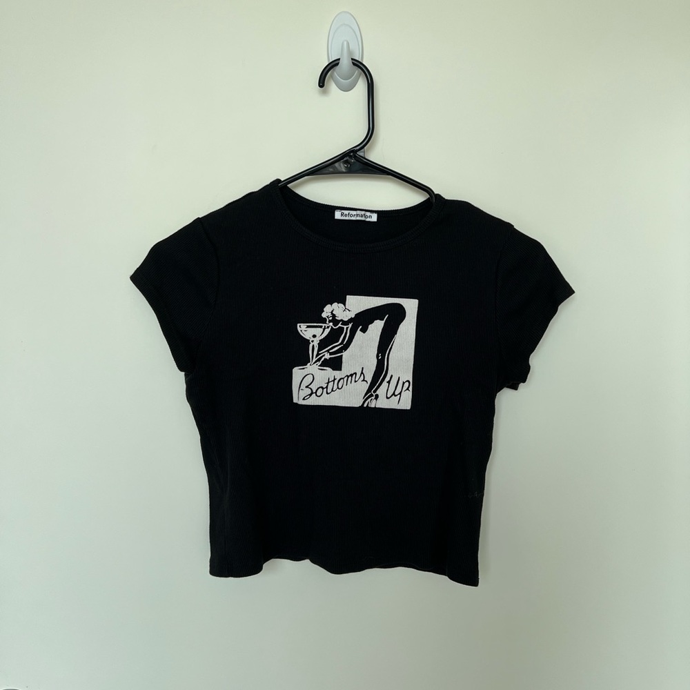 Reformation baby tee
